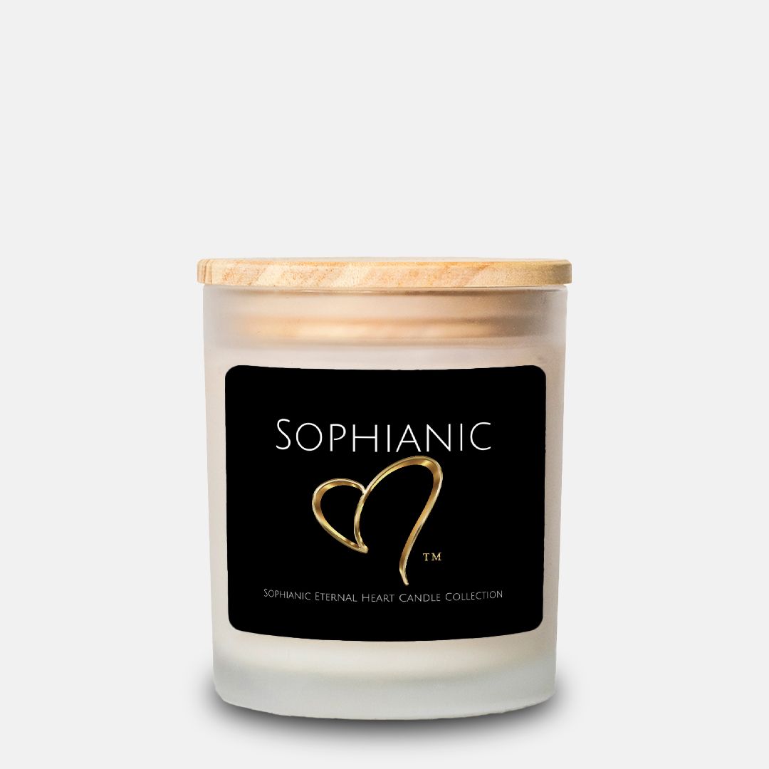 Sophianic Eternal Heart Candle Collection (Wood Lid)