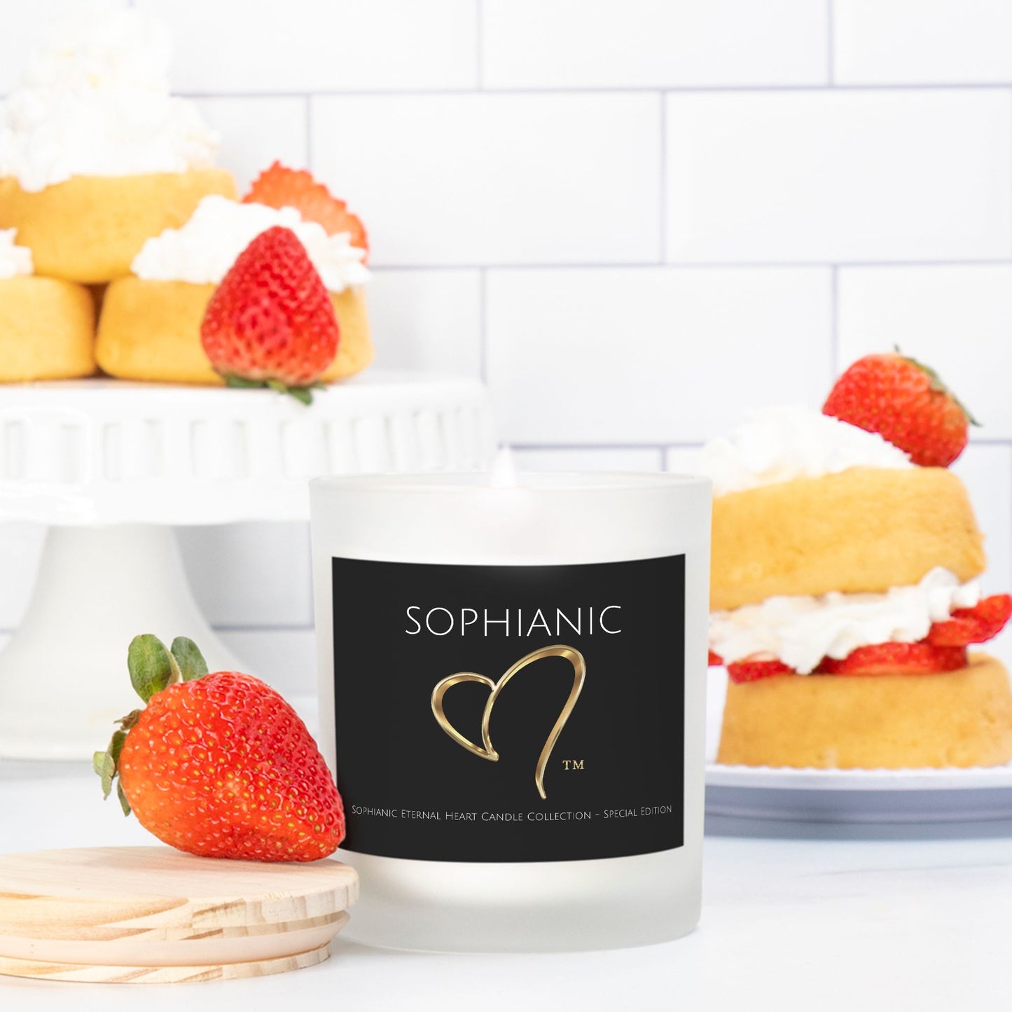 Sophianic Eternal Heart Candle Collection - Special Edition (PINK Wood Wick)