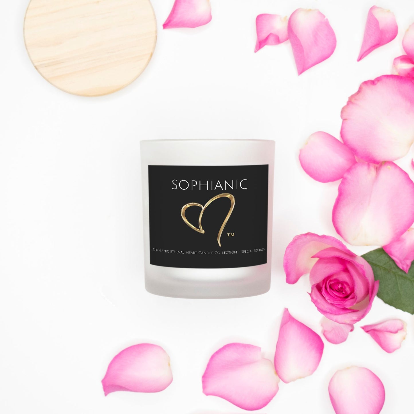 Sophianic Eternal Heart Candle Collection - Special Edition (PINK Wood Wick)